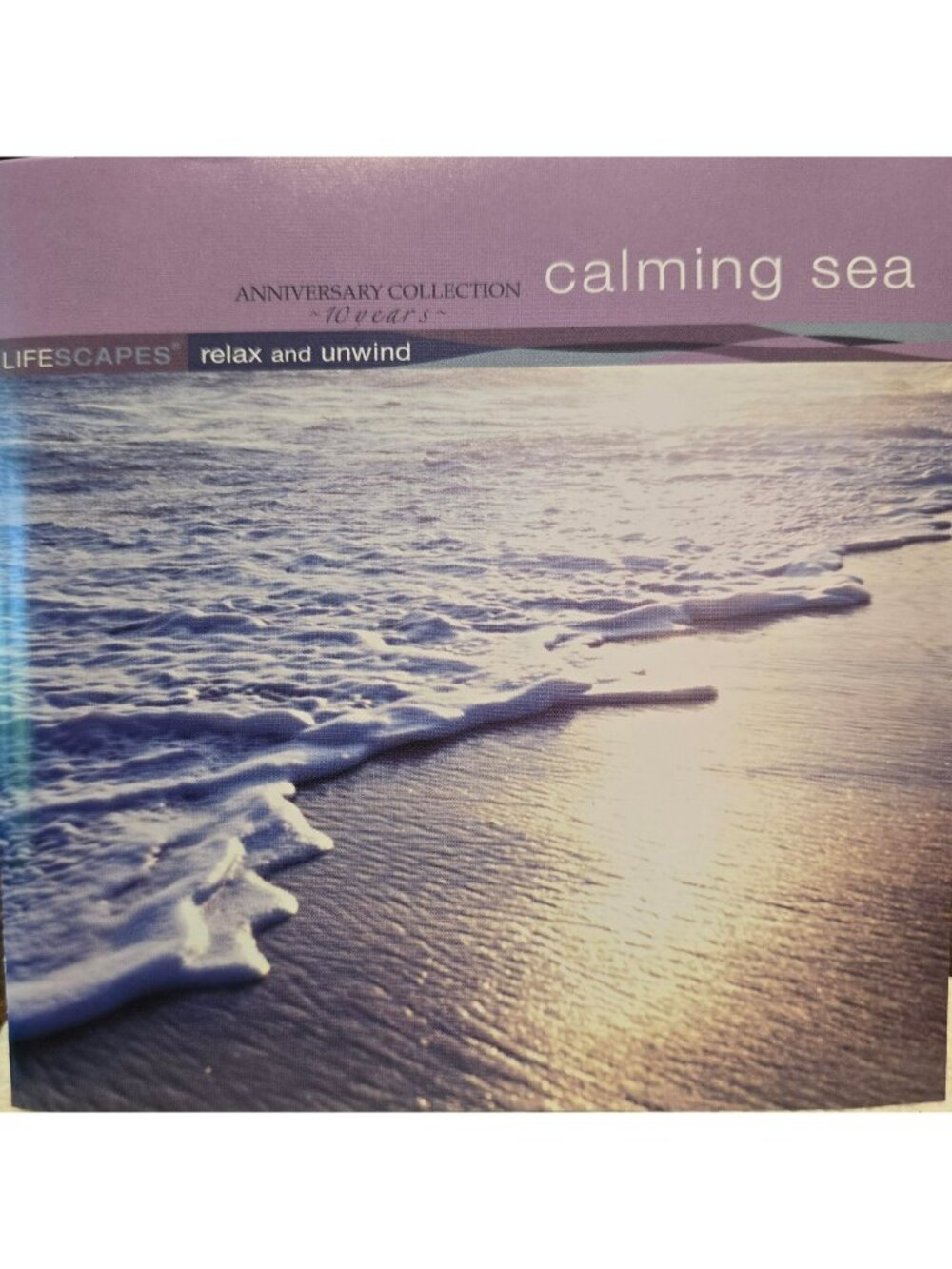 Lifescapes Calming Sea Anniversary Collection CD Relaxation 70+ Minutes 38093cd
